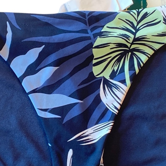 NWT ROXY Beach Classics Hipster Bottoms  in Mood Indigo Print, size XL - 1 - Picture 2 of 9